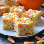 Candy Corn Marshmallow Rice Krispie Treats 33 Candy Corn Marshmallow Rice Krispie Treats 29