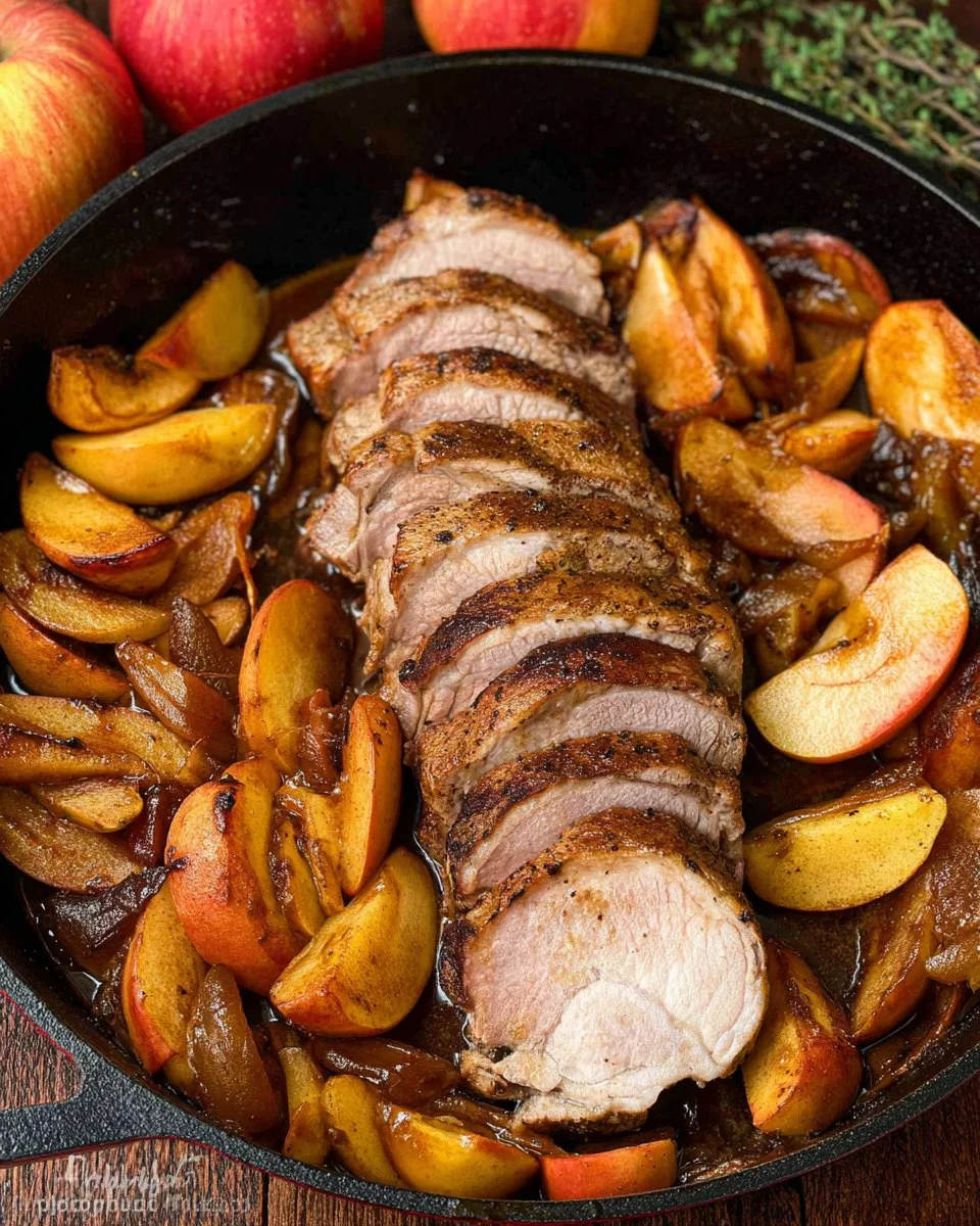 Roasted Pork and Apples 107