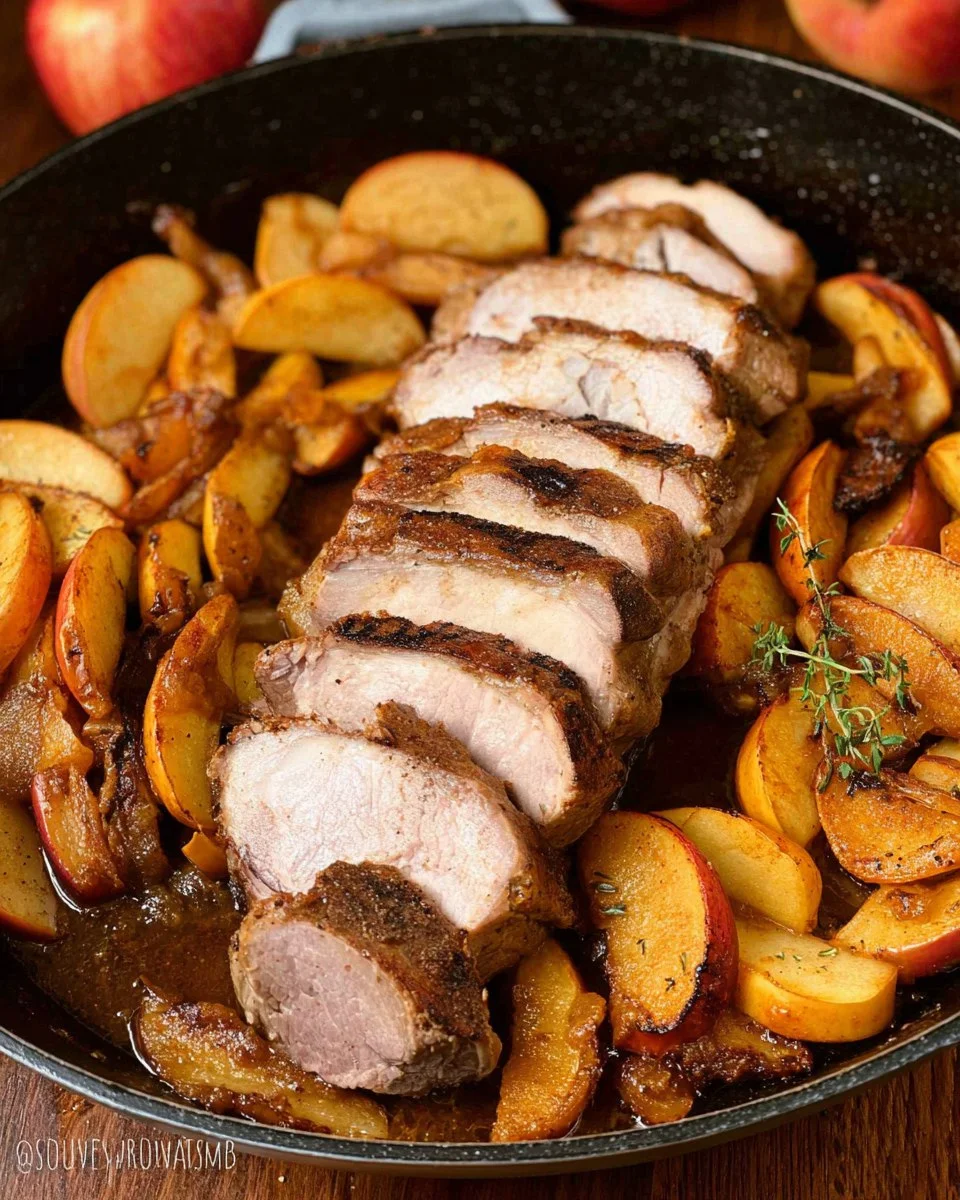 Roasted Pork and Apples